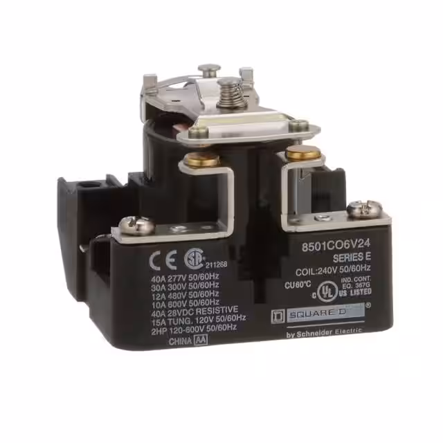 8501CO6V24 Schneider Electric  Power Relays Over 2 Amps